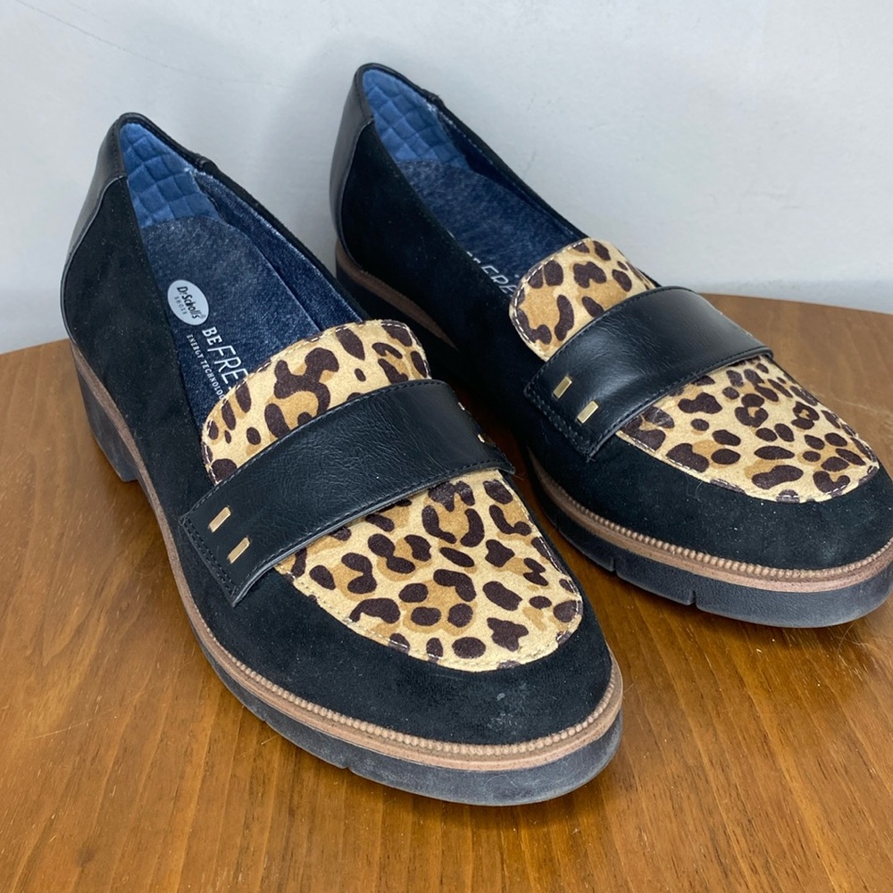 Dr. Scholl's Shoes Women's Grow Up Loafer Leopard Print Size 10